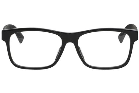 gucci gg 0176 oa|Gucci™ GG0176OA 001 56 Black Eyeglasses .